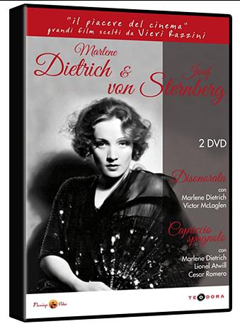 Capriccio Spagnolo e Disonorata, di Josef Von Sternberg, con Marlene Dietrich, in dvd